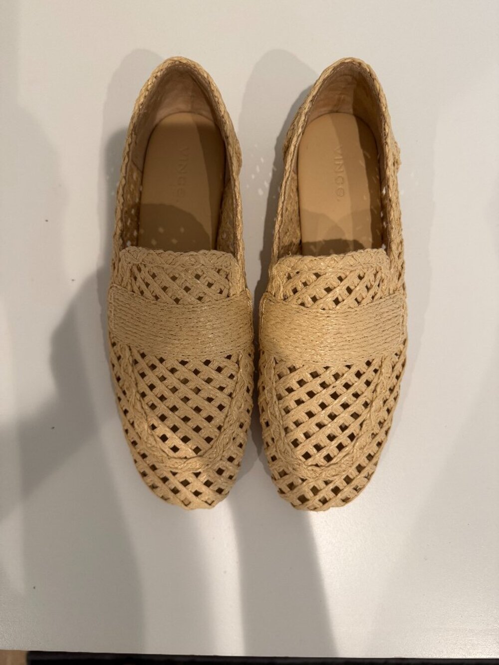 Vince Davis Raffia Loafer